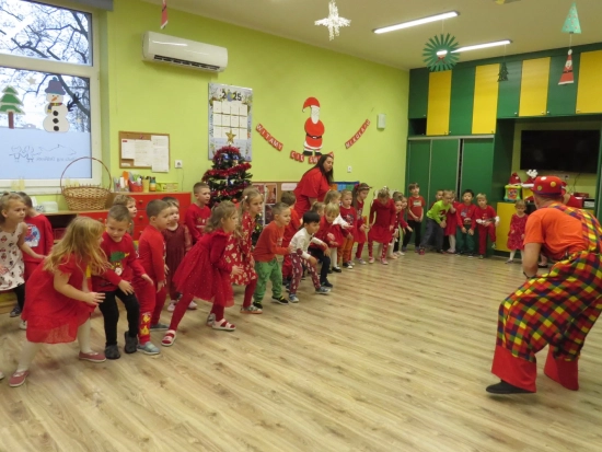 Rybki, Ośmiorniczki, Zerówka, Zabawa mikołajkowa, 05.12.2025