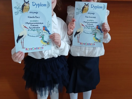 Ośmiorniczki, Zerówka, Konkurs Recytatorski - Magia Słowa III 2026